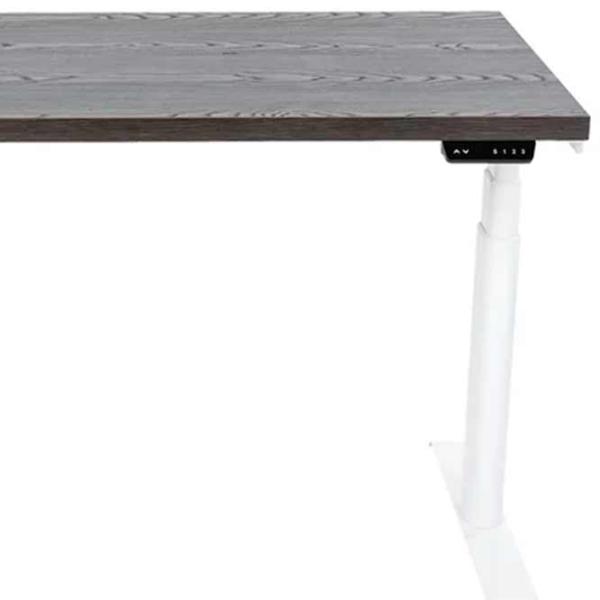 Masă de birou CUSTO FlexiDesk Plus PAL/ Gray photo 2