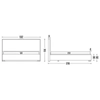 Pat My-Style my-Nora 120 x 200 cm / Placaj / Dark Gray photo 8