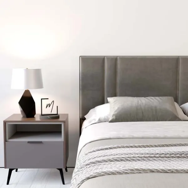 Кровать My-Style my-Nora 140 x 200 см / Фанера / Тёмно-серый photo 6