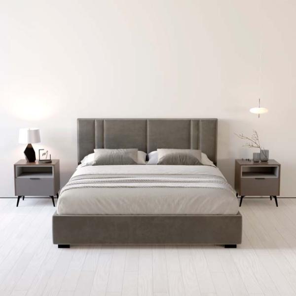Кровать My-Style my-Nora 140 x 200 см / Фанера / Тёмно-серый photo 7