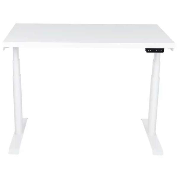 Masă de birou CUSTO FlexiDesk Plus PAL/ White photo 1