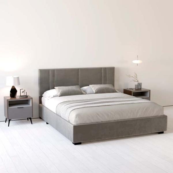 Кровать My-Style my-Nora 160 x 200 см / Фанера / Тёмно-серый photo 5
