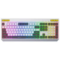 Tastatură Hator Icefall  Cu fir / White