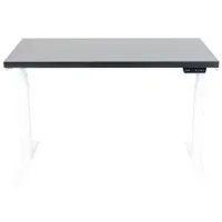 Офисный стол CUSTO FlexiDesk Plus ДСП/ Черный