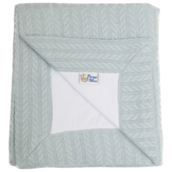 Одеяло PernaMea PM.101352/3  Трикотаж / Аквамариновый photo 1