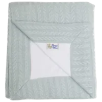 Одеяло PernaMea PM.101352/3  Трикотаж / Аквамариновый