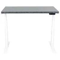 Masă de birou CUSTO FlexiDesk Plus PAL/ Graphite