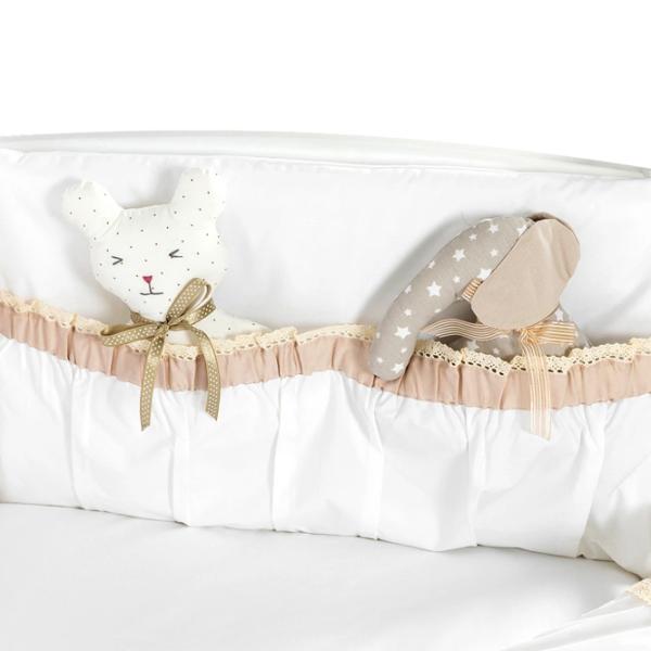 Детское постельное бельё PernaMea Elegance (PM.100102/4) Хлопок/ Коричневый White photo 4 Детское постельное бельё PernaMea Elegance (PM.100102/4) Хлопок/ Коричневый White photo 4