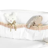 Lenjerie de pat pentru copii PernaMea Elegance (PM.100102/4) Bumbac/ Brown White photo 4