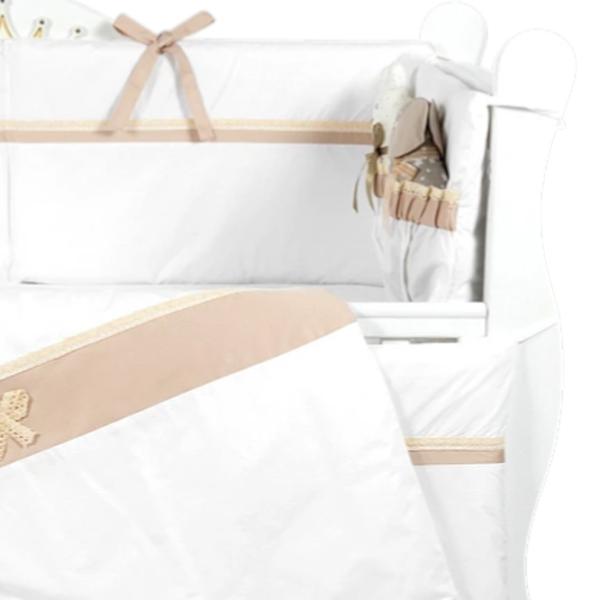 Детское постельное бельё PernaMea Elegance (PM.100102/4) Хлопок/ Коричневый White photo 5 Детское постельное бельё PernaMea Elegance (PM.100102/4) Хлопок/ Коричневый White photo 5