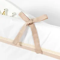 Lenjerie de pat pentru copii PernaMea Elegance (PM.100102/4) Bumbac/ Brown White photo 6