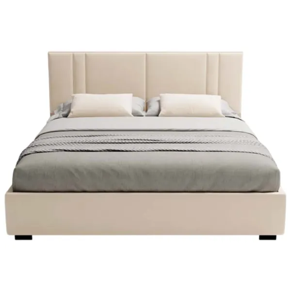 Кровать My-Style my-Nora 200 x 200 см / Фанера / Кремовый photo 3