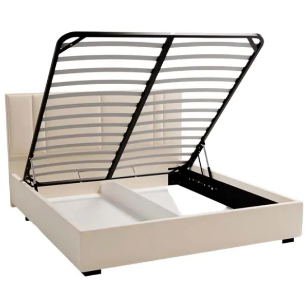 Кровать My-Style my-Nora 200 x 200 см / Фанера / Кремовый photo 4