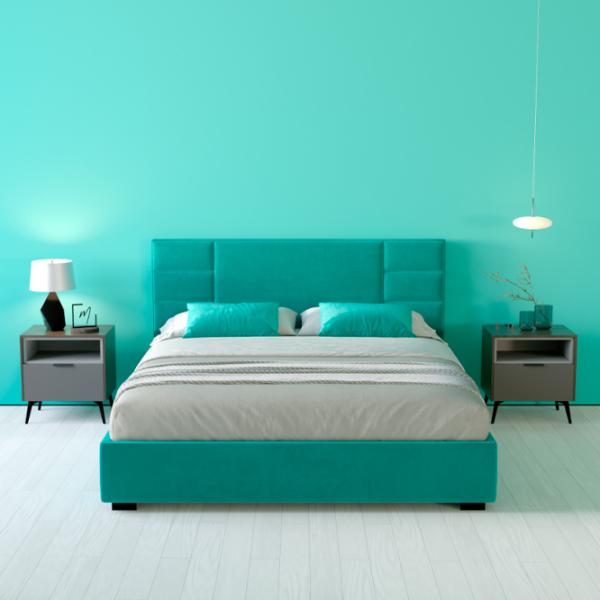 Кровать My-Style my-Feya 120 x 200 см / Фанера / Бирюзовый photo 6