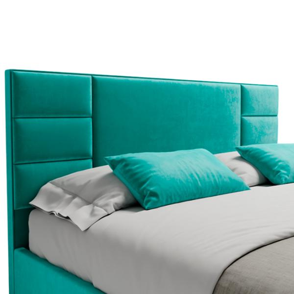 Кровать My-Style my-Feya 200 x 200 см / Фанера / Бирюзовый photo 2