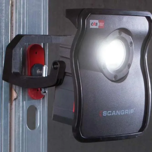 Suport magnetic Scangrip 03.5390 Aluminiu / Red photo 3
