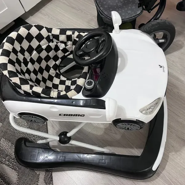 Ходунки Moni Walker 2in1 Cabrio (MT.221803) / Белый photo 7