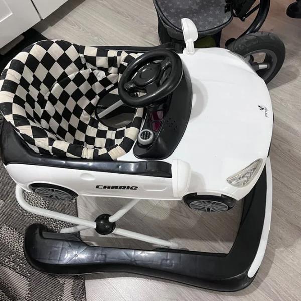 Ходунки Moni Walker 2in1 Cabrio (MT.221803) / Белый photo 7