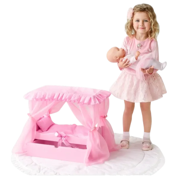 Мебель для кукол Richi Tichi 722191 R20/5/6/7 кроватка / 3+ photo 2