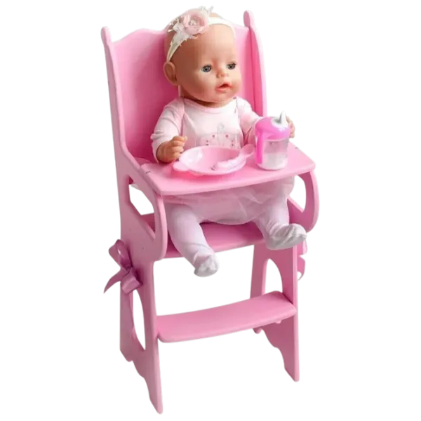 Mobilier pentru păpușă Richi Tichi 72119 R20/4 scaune de masă / 3+ photo 2