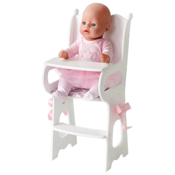 Мебель для кукол Richi Tichi 71119 R20/4 настольные стулья / 3+ photo 2