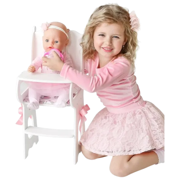 Мебель для кукол Richi Tichi 71119 R20/4 настольные стулья / 3+ photo 3