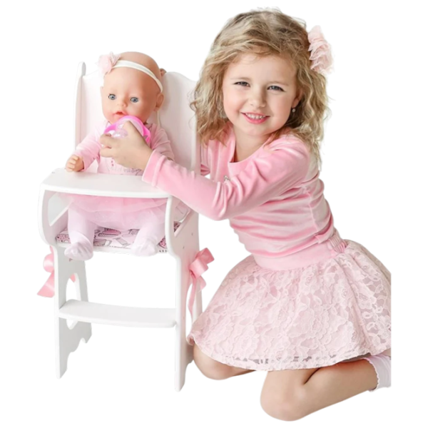 Мебель для кукол Richi Tichi 71119 R20/4 настольные стулья / 3+ photo 3