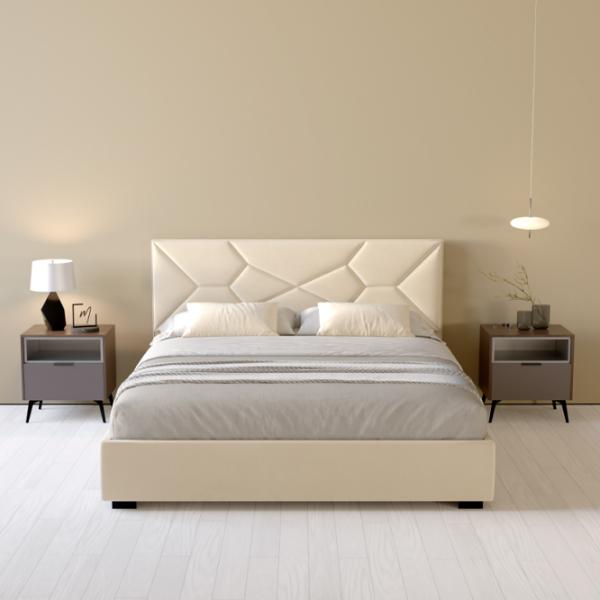 Кровать My-Style my-Nina 120 x 200 см / Фанера / Бежевый photo 6