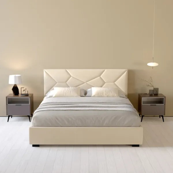 Кровать My-Style my-Nina 160 x 200 см / Фанера / Бежевый photo 6