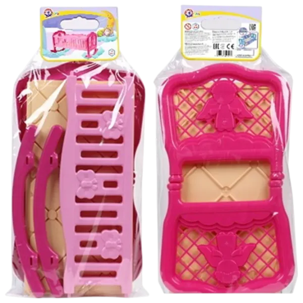 Мебель для кукол Richi Tichi 4531 R37/40 кроватка / 3+ photo 2