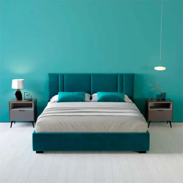Кровать My-Style my-Nora 200 x 200 см / Фанера / Зеленый photo 6