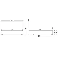 Pat My-Style my-Nora 90 x 200 cm / Placaj / Khaki photo 8