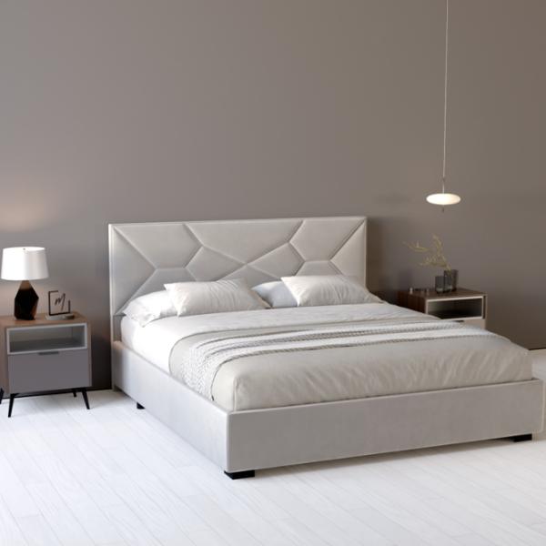 Кровать My-Style my-Nina 120 x 200 см / Фанера / Серый photo 5