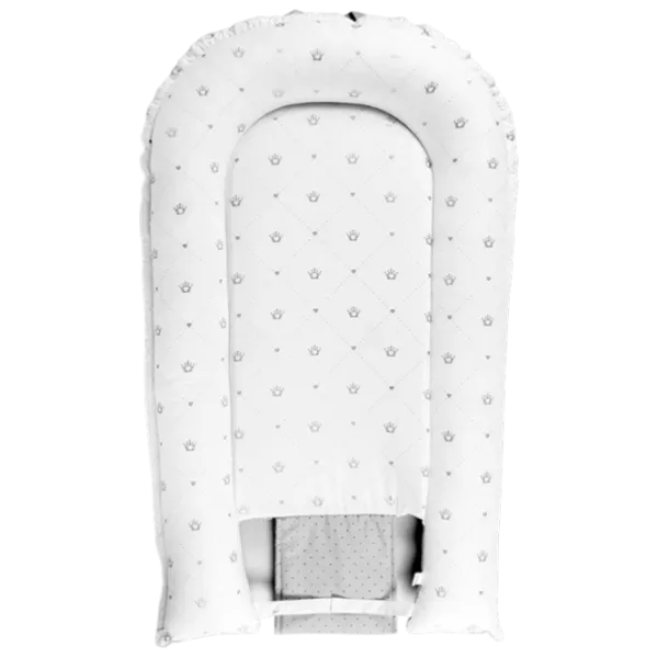 Babynest PernaMea Dots (PM.100927/14) Bumbac/ White Gray photo 2
