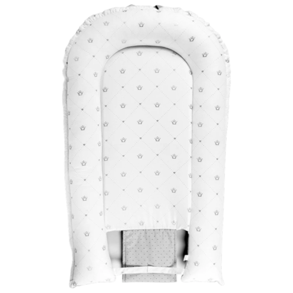 Babynest PernaMea Dots (PM.100927/14) Bumbac/ White Gray photo 2