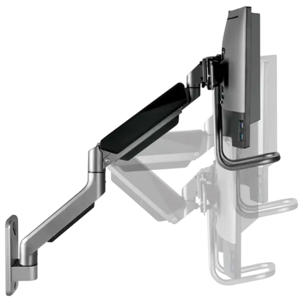 Suport pentru monitor Gembird MA-WA2-02 VESA 100 x 100 mm/ Black photo 6