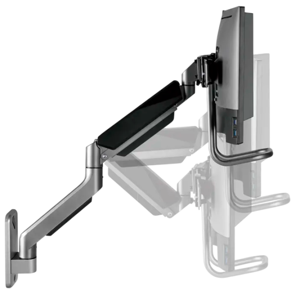 Suport pentru monitor Gembird MA-WA2-02 VESA 100 x 100 mm/ Black photo 6