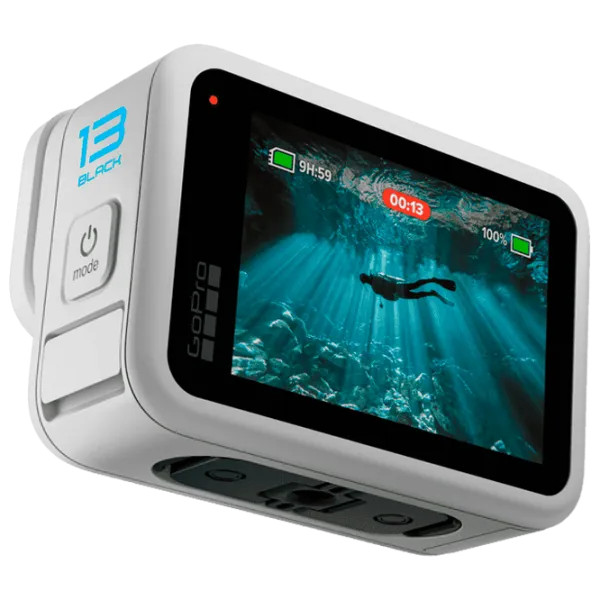 Cameră action GoPro Hero 13 Limited Edition 27.6 MP / 1900 mAh / Polar White photo 2