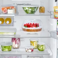 Frigider Samsung RB50DG602ES9EO cu congelator jos 508 l / 192 cm / Inox photo 3