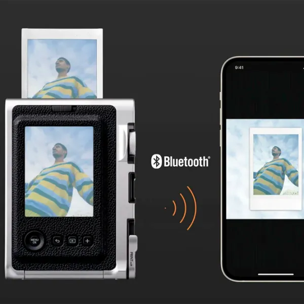 Фотоаппарат FujiFilm Instax Mini Evo 90th  CMOS/ Темно Серебристый photo 9
