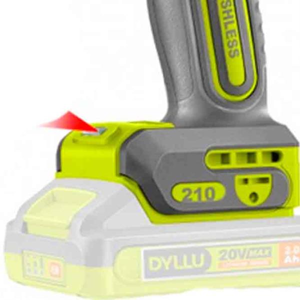 Mașină de găurit și înșurubat DYLLU DTCD3B21 2600 rot/min photo 5