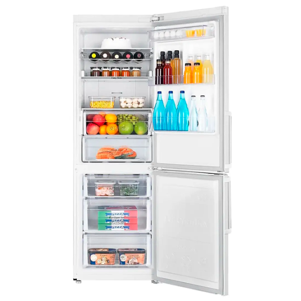 Frigider Samsung RB33J3515WW/EF cu congelator jos 339 l / 185 cm / White photo 5 Frigider Samsung RB33J3515WW/EF cu congelator jos 339 l / 185 cm / White photo 5