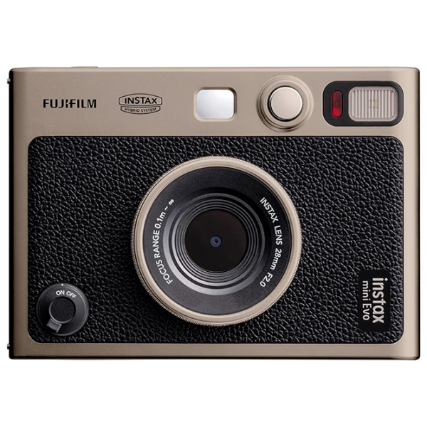 Фотоаппарат FujiFilm Instax Mini Evo 90th  CMOS/ Титановое золото photo 1