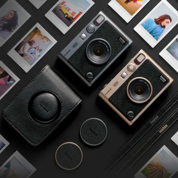 Фотоаппарат FujiFilm Instax Mini Evo 90th  CMOS/ Титановое золото photo 3