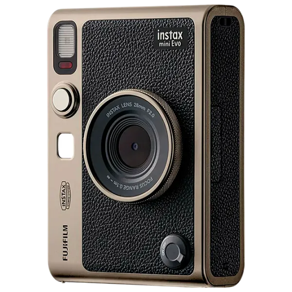 Фотоаппарат FujiFilm Instax Mini Evo 90th  CMOS/ Титановое золото photo 5