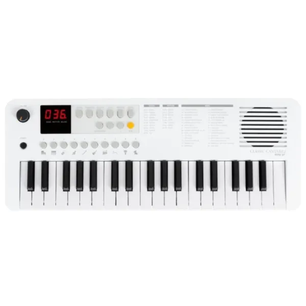 Sintetizator digital Classic Cantabile Mini 37 clape / 32 voci / Plastic / White photo 1