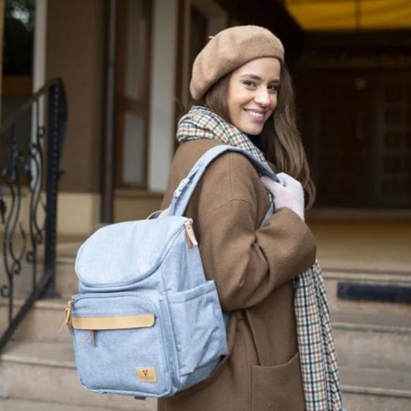 Rucsac pentru mămici Moni Megan Gray photo 6