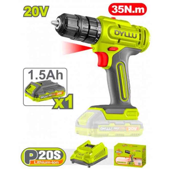 Дрель-шуруповерт DYLLU DTCDP511 400 rot/min photo 2