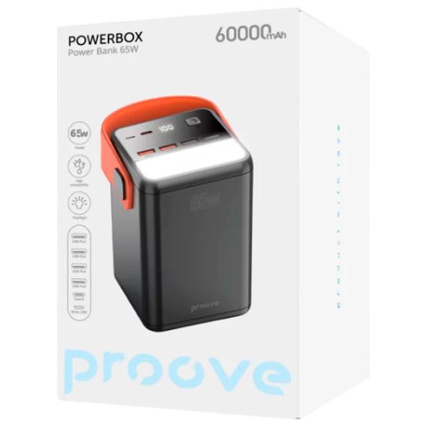 Power Bank Proove Powerbox 60000 мАч/ Черный photo 6