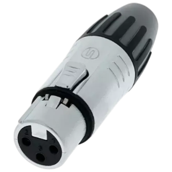 Аудио штекер Seetronic SCMF3 ПВХ / Серый photo 1